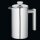 Doppelwandiger Tee- und Kaffee-Bereiter aus Edelstahl, 1 Liter